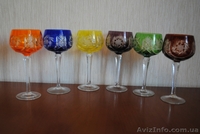 Элитные хрустальные немецкие бокалы ручной работы - <ro>Изображение</ro><ru>Изображение</ru> #1, <ru>Объявление</ru> #553323