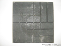 Тротуарная плитка полимерпесчаная - <ro>Изображение</ro><ru>Изображение</ru> #1, <ru>Объявление</ru> #546577