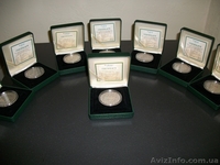 СЕРЕБРЕНЫЕ, ЗОЛОТЫЕ МОНЕТЫ - <ro>Изображение</ro><ru>Изображение</ru> #1, <ru>Объявление</ru> #590387