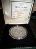 СЕРЕБРЕНЫЕ, ЗОЛОТЫЕ МОНЕТЫ - <ro>Изображение</ro><ru>Изображение</ru> #2, <ru>Объявление</ru> #590387