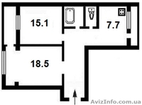 Продам 2-к квартиру! м. Левобережная! Чешка с эркером! - <ro>Изображение</ro><ru>Изображение</ru> #2, <ru>Объявление</ru> #546878
