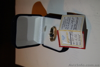 Продам мужской перстень из белого золота с черным бриллиантом - <ro>Изображение</ro><ru>Изображение</ru> #1, <ru>Объявление</ru> #568628