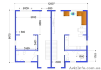 Дом из газоблока - <ro>Изображение</ro><ru>Изображение</ru> #2, <ru>Объявление</ru> #624286