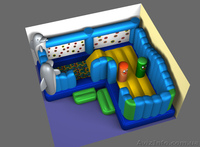 Надувные аттракционы. Батуты. Горки. Батутные комплексы.Скидка 20% - <ro>Изображение</ro><ru>Изображение</ru> #3, <ru>Объявление</ru> #672937