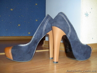 Туфли кожа+замш,37 размер - <ro>Изображение</ro><ru>Изображение</ru> #1, <ru>Объявление</ru> #665508