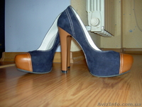 Туфли кожа+замш,37 размер - <ro>Изображение</ro><ru>Изображение</ru> #2, <ru>Объявление</ru> #665508
