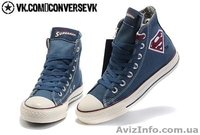 Кеды Converse All Star Superman - <ro>Изображение</ro><ru>Изображение</ru> #1, <ru>Объявление</ru> #657538