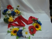 Украинский венок на голову, купить венок украинский,обручи - <ro>Изображение</ro><ru>Изображение</ru> #4, <ru>Объявление</ru> #687880