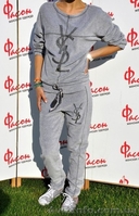 Стильный велюровый костюм Yves Saint Laurent (YSL) - <ro>Изображение</ro><ru>Изображение</ru> #1, <ru>Объявление</ru> #702283