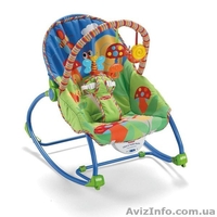 Новое в наличии массажное кресло-качалка "Улитка" Fisher Price - <ro>Изображение</ro><ru>Изображение</ru> #1, <ru>Объявление</ru> #727699