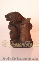 Продам статуэтку медведя из дерева - <ro>Изображение</ro><ru>Изображение</ru> #2, <ru>Объявление</ru> #785673