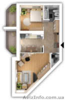 Продам двухкомнатную квартиру в ЖК "Петровский квартал"  - <ro>Изображение</ro><ru>Изображение</ru> #2, <ru>Объявление</ru> #787792