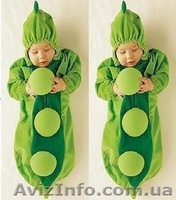 Флисовый спальник «горох», удобный и тёплый, от 0 до 2х лет - <ro>Изображение</ro><ru>Изображение</ru> #1, <ru>Объявление</ru> #809258