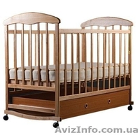 Кроватка Наталка с ящиком Ясень  - <ro>Изображение</ro><ru>Изображение</ru> #1, <ru>Объявление</ru> #833367