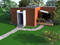 Эконом-коттедж 73 м. кв. Готовый проект - <ro>Изображение</ro><ru>Изображение</ru> #2, <ru>Объявление</ru> #824404