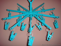 вешалка (вертушка) с прищепками для сушки белья - <ro>Изображение</ro><ru>Изображение</ru> #2, <ru>Объявление</ru> #846716