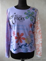 Футболка с стразами "Кissss". Акция - 30% - <ro>Изображение</ro><ru>Изображение</ru> #1, <ru>Объявление</ru> #845294