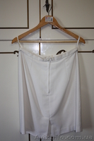 Юбка белая сзади со шлицей - <ro>Изображение</ro><ru>Изображение</ru> #2, <ru>Объявление</ru> #847782