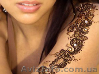 Временные татуировки хной и блёстками - <ro>Изображение</ro><ru>Изображение</ru> #1, <ru>Объявление</ru> #835608