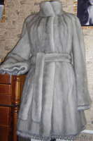 Норковая шуба сапфир, приталенная, очень нарядная, с кружевом - <ro>Изображение</ro><ru>Изображение</ru> #1, <ru>Объявление</ru> #845817