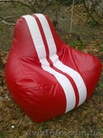 Кресло - мешок Груша FERRARI SPORT 75х85 Кожвинил - <ro>Изображение</ro><ru>Изображение</ru> #2, <ru>Объявление</ru> #905567