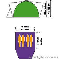 FT2049 Кемпинговая 4-х местная палатка FORREST VOYAGER - <ro>Изображение</ro><ru>Изображение</ru> #2, <ru>Объявление</ru> #935114