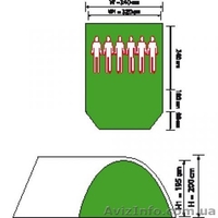 Кемпинговая палатка Forrest SYDNEY 6 FT5056 - <ro>Изображение</ro><ru>Изображение</ru> #2, <ru>Объявление</ru> #935116