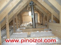 Утеплить дом, стени, пол, потолок, кровля, пеноизол, юнипор,  экоизол.      - <ro>Изображение</ro><ru>Изображение</ru> #5, <ru>Объявление</ru> #943608
