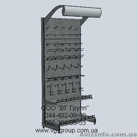Стеллаж перфорированный. Торговое оборудование. - <ro>Изображение</ro><ru>Изображение</ru> #1, <ru>Объявление</ru> #966042