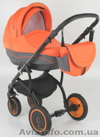 Коляска универсальная 2в1 Adamex York. Лучшая цена. Разные расцветки. - <ro>Изображение</ro><ru>Изображение</ru> #2, <ru>Объявление</ru> #969148