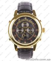 Часы Patek Philippe Sky Moon Gold/Black - <ro>Изображение</ro><ru>Изображение</ru> #1, <ru>Объявление</ru> #974108