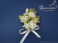 Свадебные бутоньерки ручной работы - <ro>Изображение</ro><ru>Изображение</ru> #4, <ru>Объявление</ru> #988230