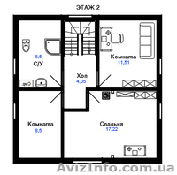 Продается новый 2х этажный 5-комн. дом  в с. Малая Александровка - <ro>Изображение</ro><ru>Изображение</ru> #4, <ru>Объявление</ru> #988818
