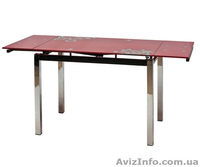 Стол стеклянный раскладной Signal GD-017 - <ro>Изображение</ro><ru>Изображение</ru> #1, <ru>Объявление</ru> #991944