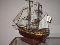 Модель парусного корабля, авторская работа. - <ro>Изображение</ro><ru>Изображение</ru> #2, <ru>Объявление</ru> #1012483