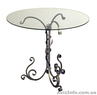 Журнальный кованый стол "Лиана" - <ro>Изображение</ro><ru>Изображение</ru> #1, <ru>Объявление</ru> #1005272