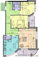 3 ком. квартира без комисии на Днепровской наб - <ro>Изображение</ro><ru>Изображение</ru> #1, <ru>Объявление</ru> #1023823