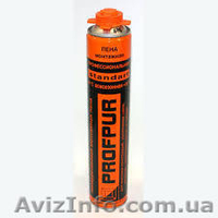Полиуретановая монтажная пена Profpur - <ro>Изображение</ro><ru>Изображение</ru> #3, <ru>Объявление</ru> #1047761