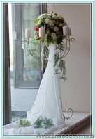 оформление свадьбы, прокат подсвечников - <ro>Изображение</ro><ru>Изображение</ru> #6, <ru>Объявление</ru> #1059236