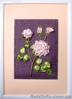 Картины ручной работы - вышивка лентами - <ro>Изображение</ro><ru>Изображение</ru> #2, <ru>Объявление</ru> #1050666
