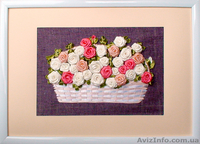 Картины ручной работы - вышивка лентами - <ro>Изображение</ro><ru>Изображение</ru> #3, <ru>Объявление</ru> #1050666