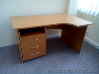 Тумба  офисная на 3 ящика под офисный стол без верхней панели б/у в хорошем сост - <ro>Изображение</ro><ru>Изображение</ru> #2, <ru>Объявление</ru> #1081492