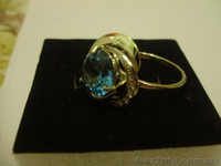 Колечко з бриллиантами  и топазом - <ro>Изображение</ro><ru>Изображение</ru> #3, <ru>Объявление</ru> #1068962