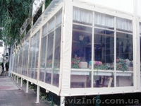 Прозрачный тент ПВХ окна завесы шторы - <ro>Изображение</ro><ru>Изображение</ru> #1, <ru>Объявление</ru> #1091665