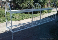 Металлические кровати рабочих , двухъярусные кровати для общежитий - <ro>Изображение</ro><ru>Изображение</ru> #7, <ru>Объявление</ru> #1108636