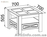 Стол журнальный Элизабет ЭМ-7 (Compass,Украина) - <ro>Изображение</ro><ru>Изображение</ru> #3, <ru>Объявление</ru> #1116934