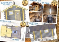 Сауны из дикого сруба, под ключ. - <ro>Изображение</ro><ru>Изображение</ru> #1, <ru>Объявление</ru> #1114725