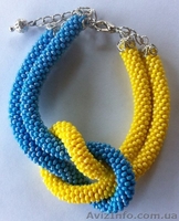 Купить браслеты, колье и серьги  из высококачественного бисера ручной работы - <ro>Изображение</ro><ru>Изображение</ru> #1, <ru>Объявление</ru> #1159662