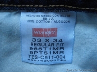 Джинсы мужские " Wrangler ". - <ro>Изображение</ro><ru>Изображение</ru> #4, <ru>Объявление</ru> #1154948