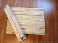 Стол с табуретами из сращенного бруса - <ro>Изображение</ro><ru>Изображение</ru> #3, <ru>Объявление</ru> #1176872